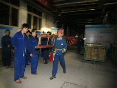 動(dòng)力公司、面一車間分別舉行防泄漏演練
