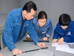 公司舉辦色差、色棋測試